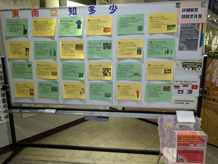 114學年度第一學期土城國中教務處南洋印象文化展(另開新視窗/jpg檔)圖片